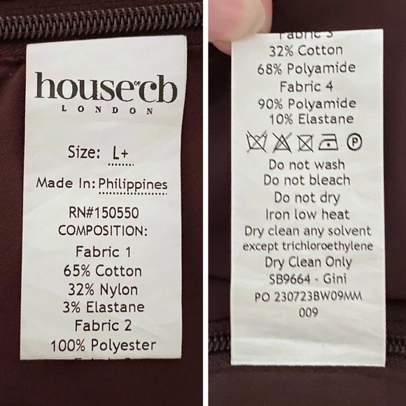 NEW House of CB Gini Top Rich Brown Large+ (XL) - Picture 12 of 13